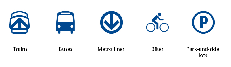 Active mobility and public transit